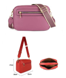 Dámská luxusní kabelka KAB1794 - fialová