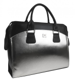 Dámská kabelka/kufřík pro notebook BA3004 - stříbrná