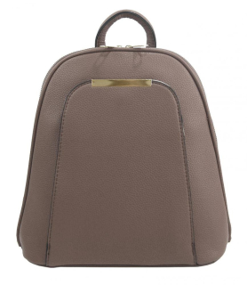 Dámský elegantní menší módní batoh / batůžek ITALY BAT0101 - přírodně hnědý