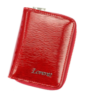 Dámská malá peněženka kožená Lorenti AUK4516 - červená