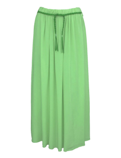 Letní jednobarevná dlouhá sukně - zelená - vel. UNI